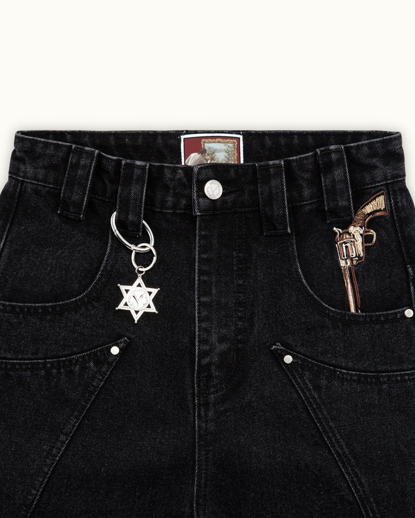 Fast Draw Black Denim