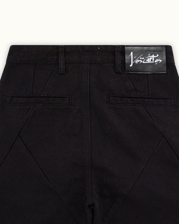 Black Crescent Pants